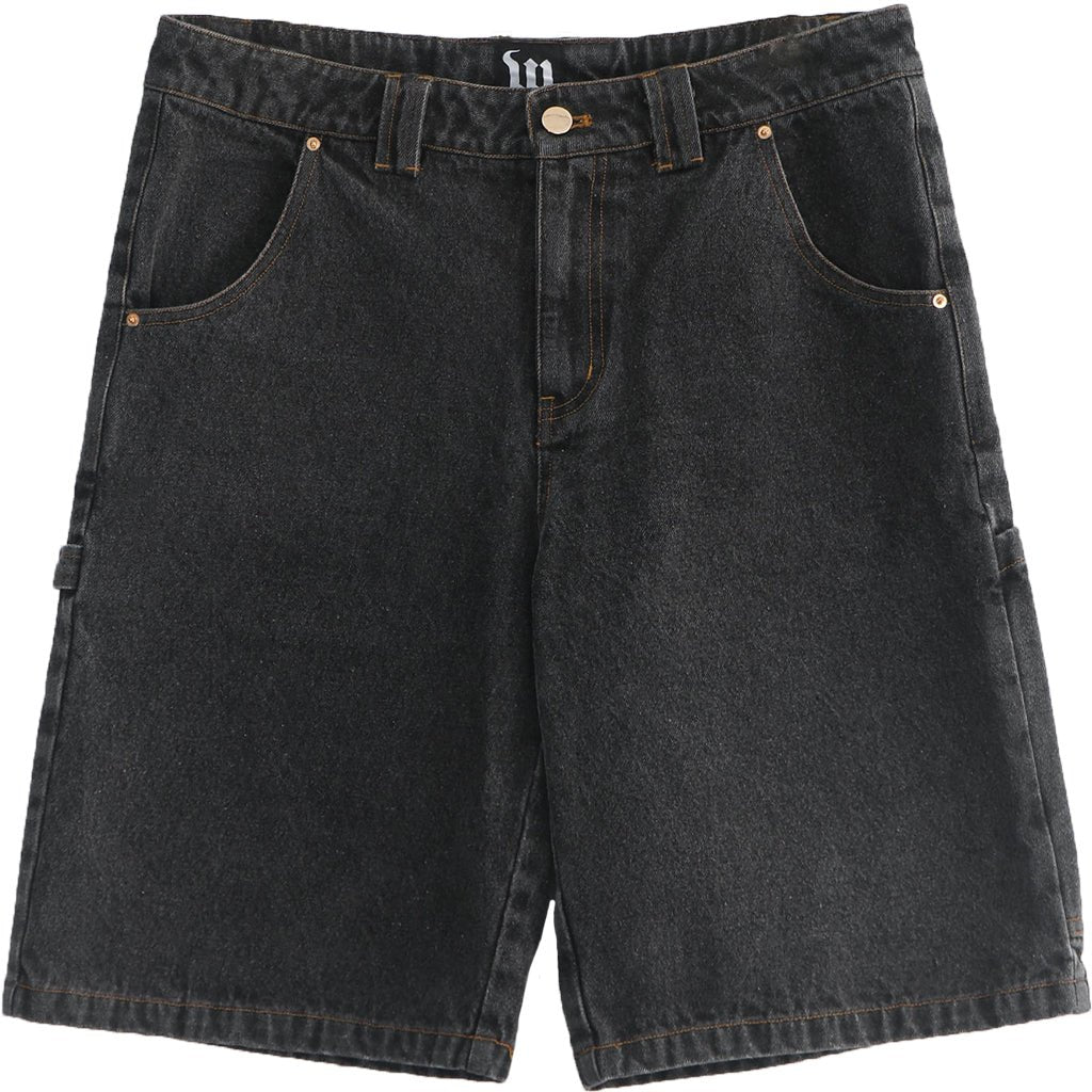 Black Painter Denim Jorts - Wear Wojo