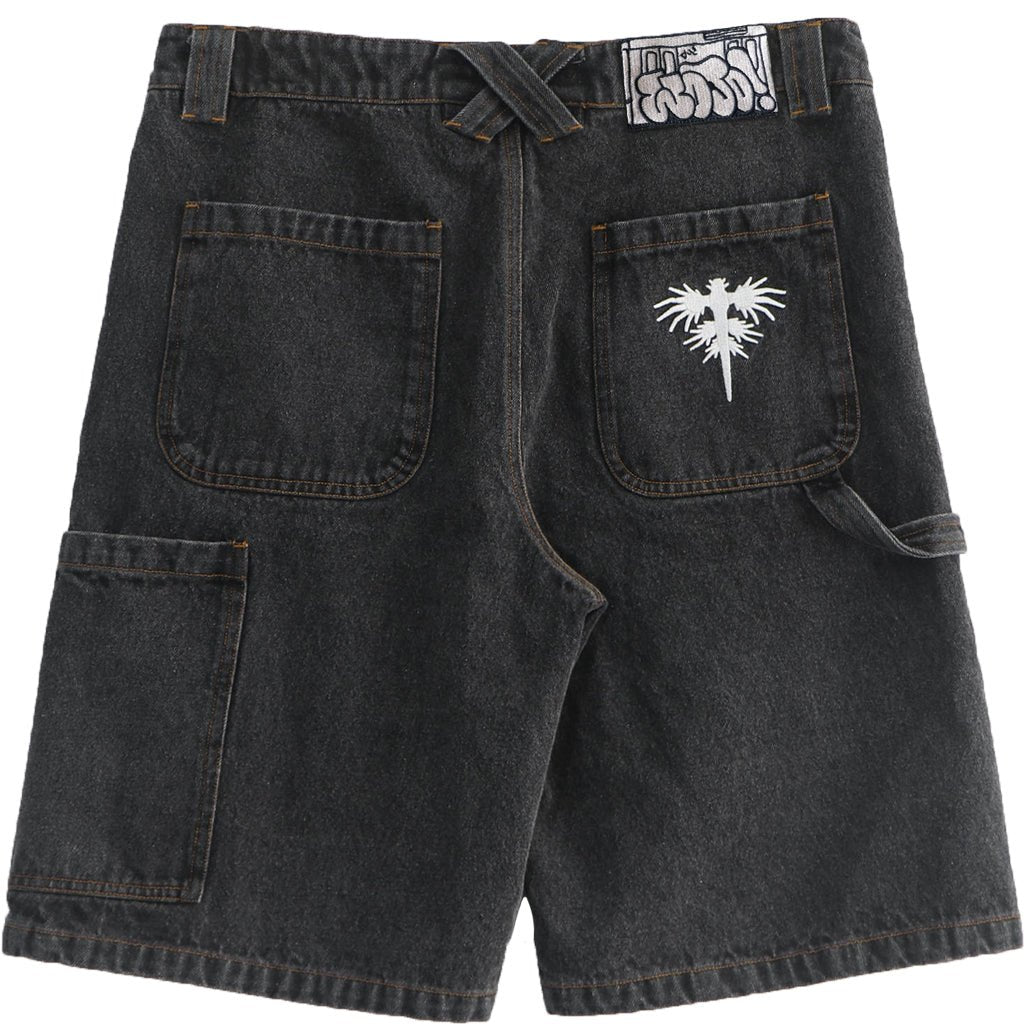 Black Painter Denim Jorts - Wear Wojo