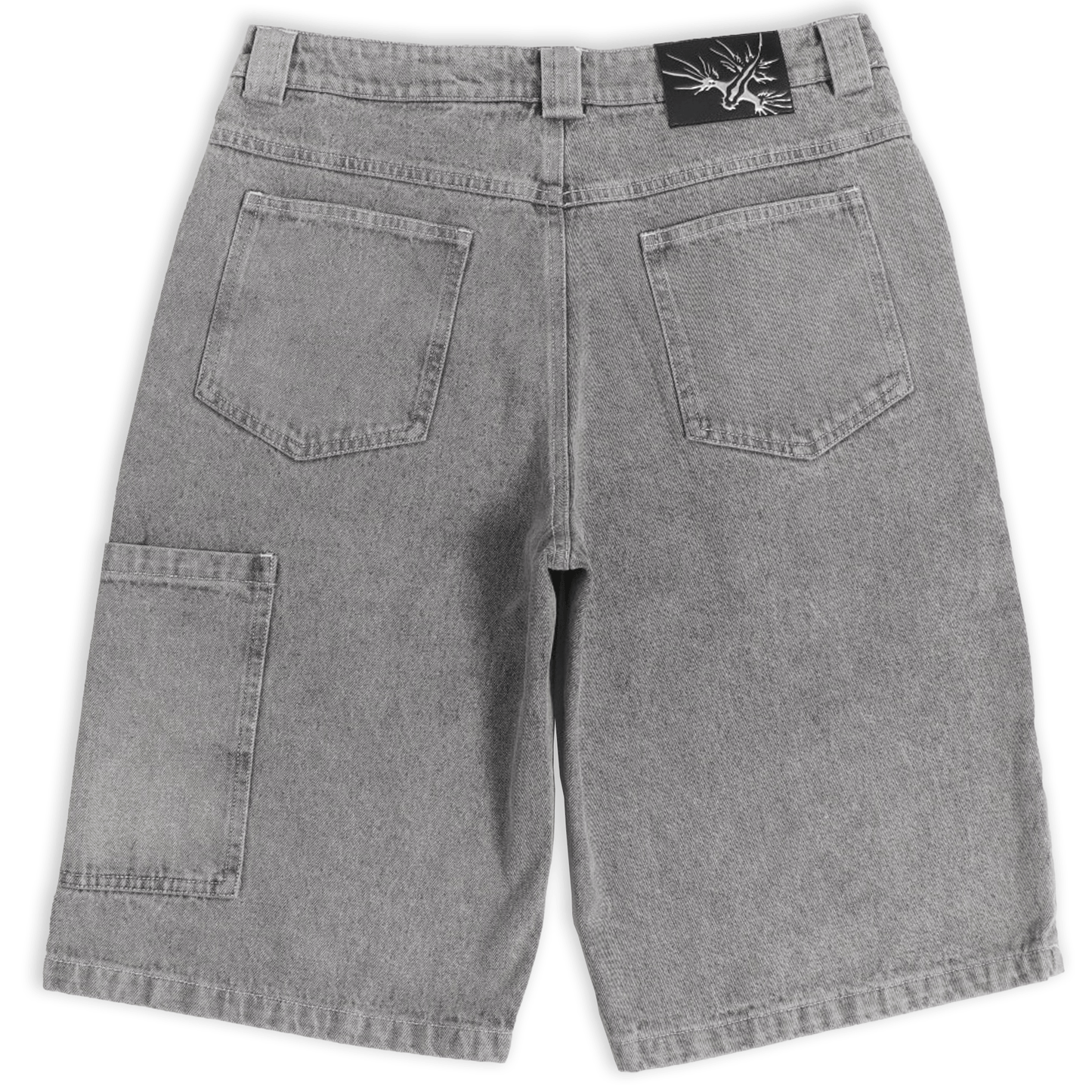 Silver Chrome Jorts - Wear Wojo
