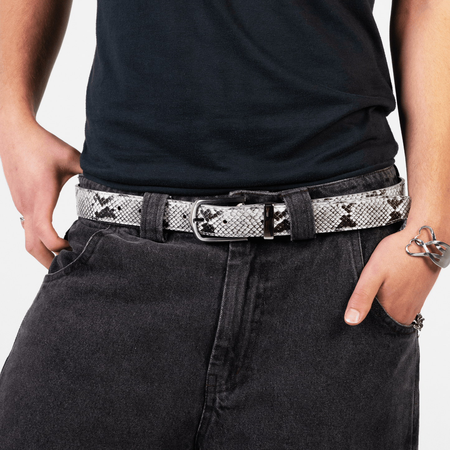 Snakeskin Belt - Wear Wojo