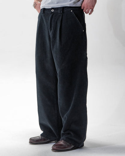 Black Corduroy Trousers - Wear Wojo