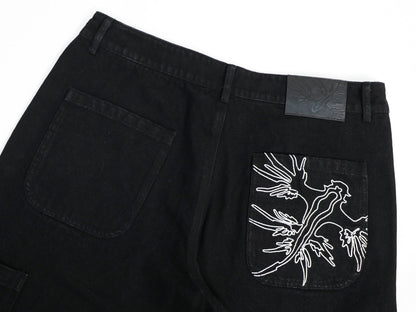 Black Glaucus Denim - Wear Wojo