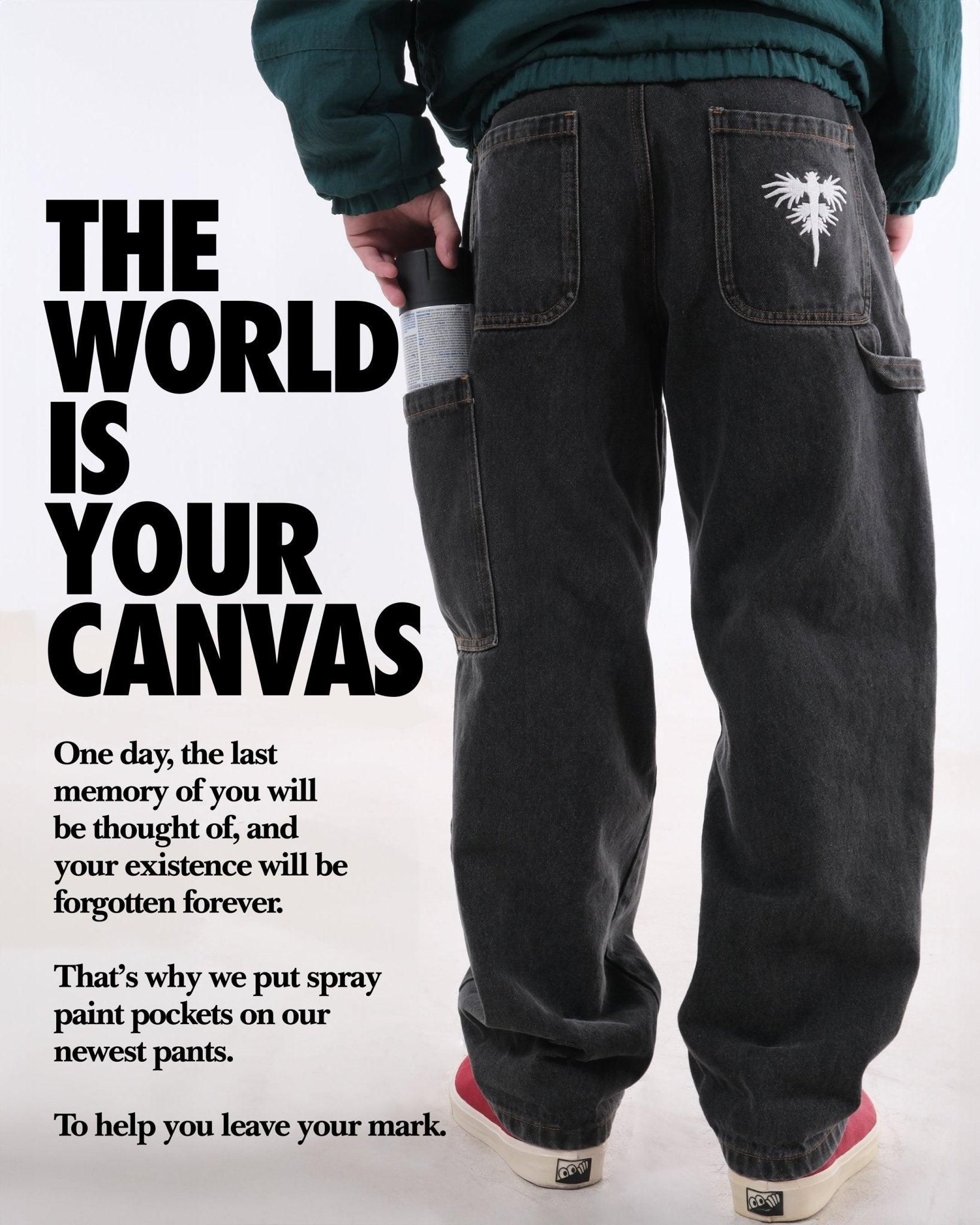 Black Painter Denim - Wear Wojo