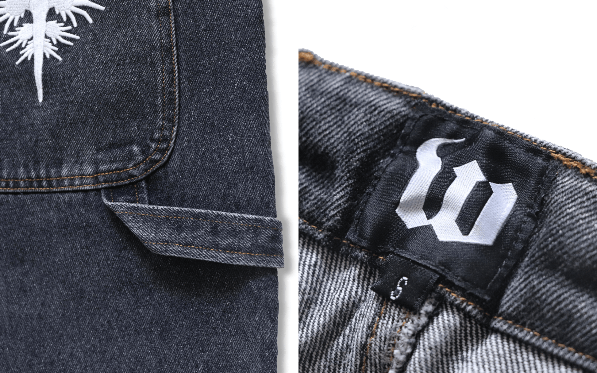 Black Painter Denim - Wear Wojo