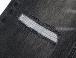 Black Repaired Selvedge Bootcut - Wear Wojo