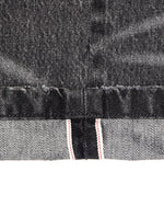 Black Repaired Selvedge Bootcut - Wear Wojo