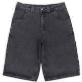 Black/Red Stitch Chrome Jorts