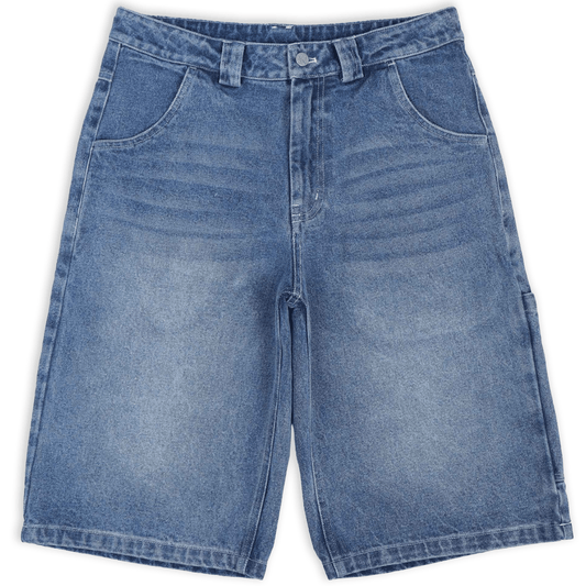 Blue Chrome Jorts - Wear Wojo