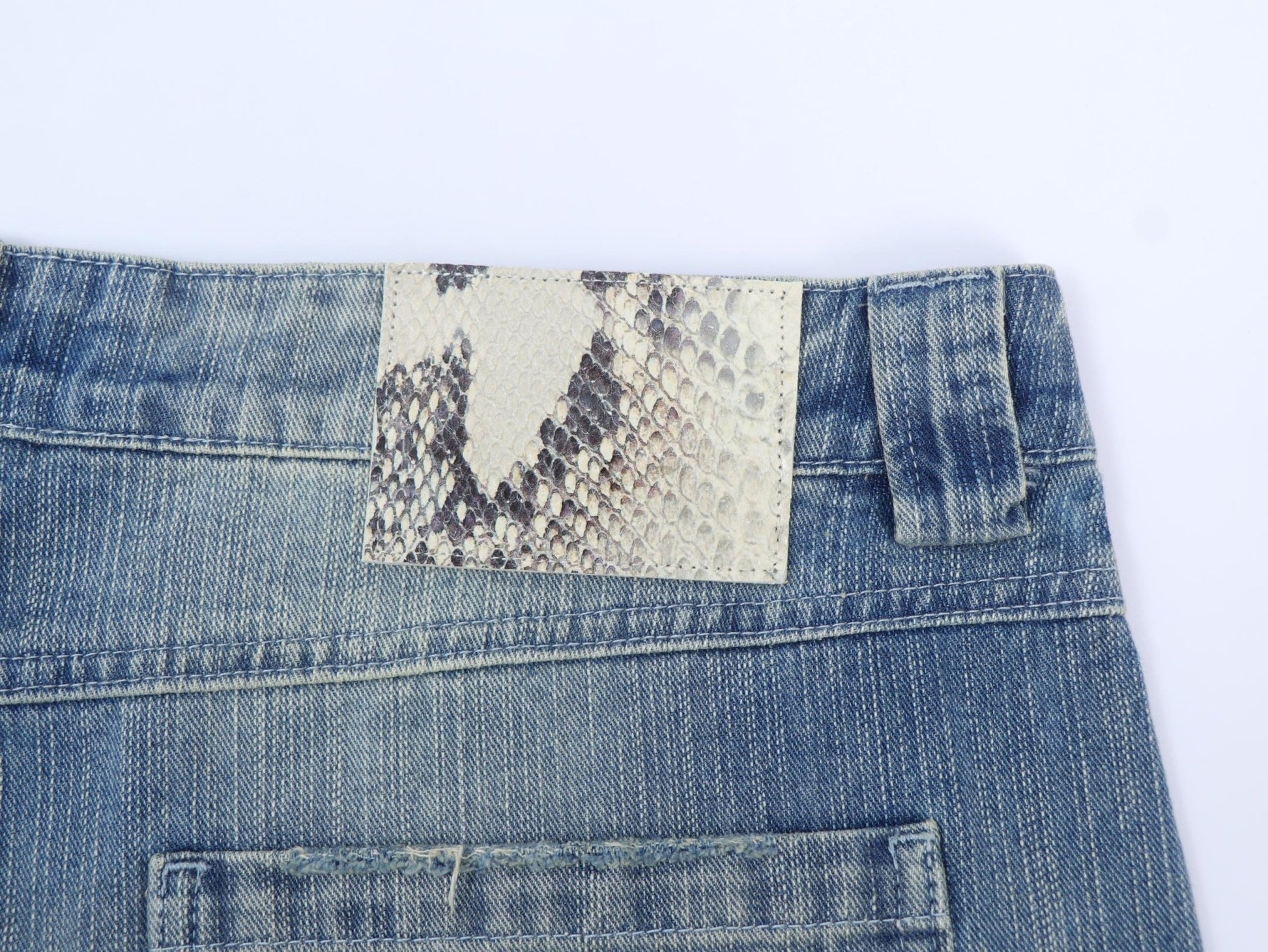 Dawn Blue Slub Denim - Wear Wojo