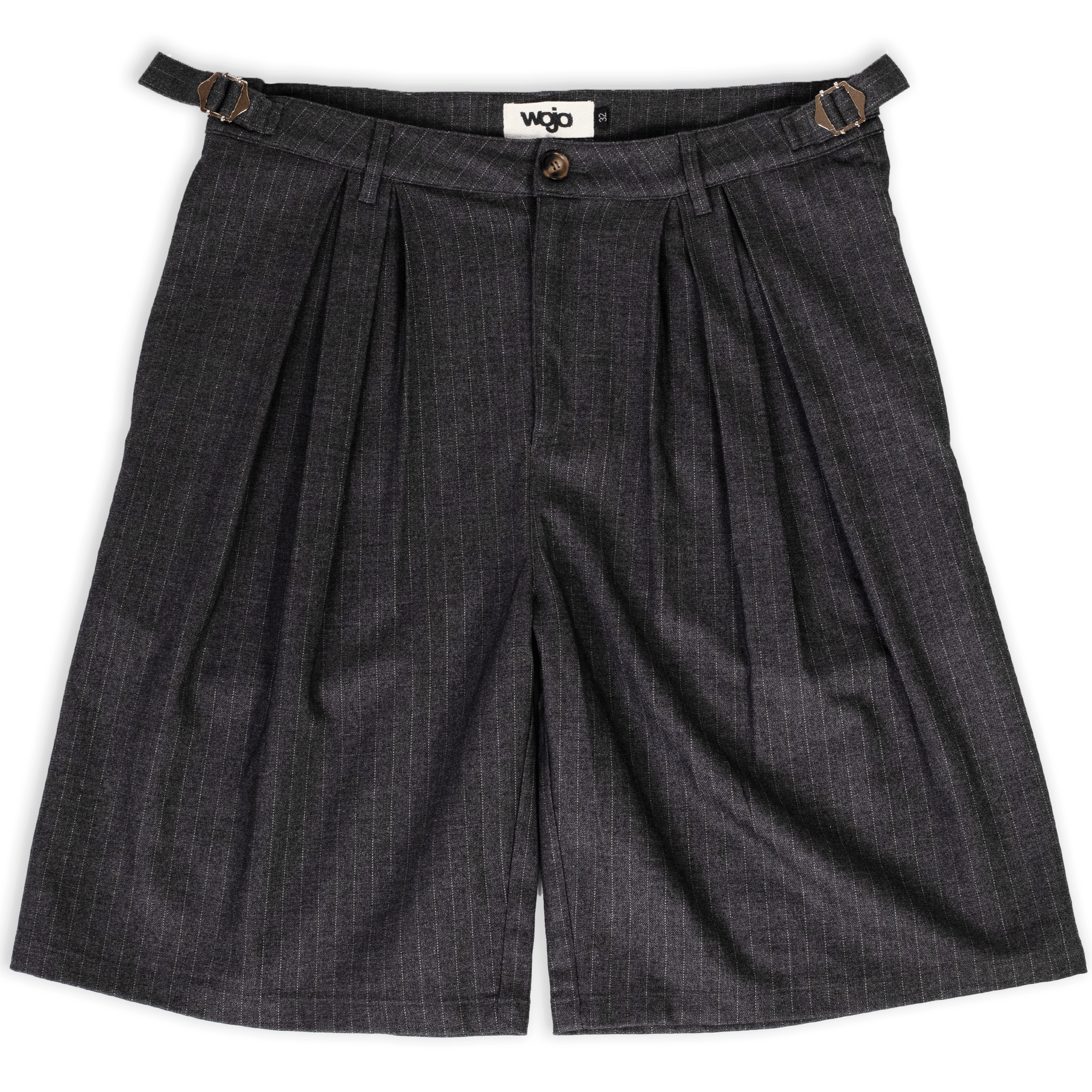 stripes adjustable shorts サイズL グレー July2018-QS-BBallshorts-
