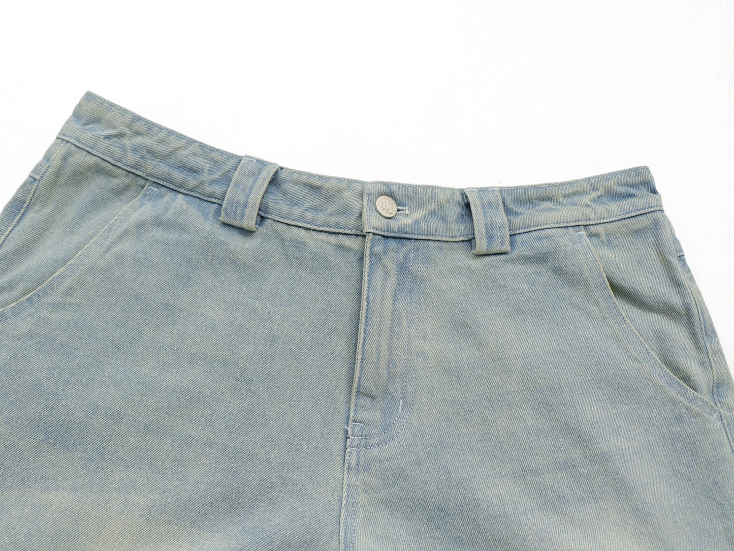 Ice Blue Chrome Denim - Wear Wojo