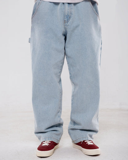 Ice Blue Painter Denim - Wear Wojo