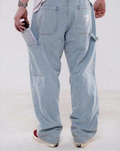 Ice Blue Painter Denim - Wear Wojo