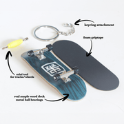 "Indigo Dyed" Fingerboard - Wear Wojo