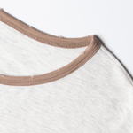 Oatmeal Ringer Pocket Tee - Wear Wojo
