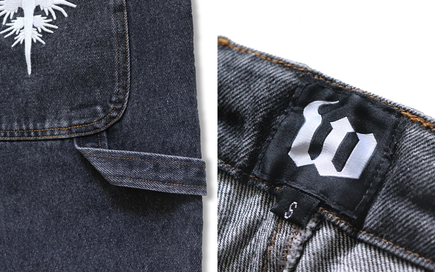 Black Painter Denim