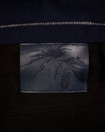 Hemp canvas mule pants in 55% hemp and organic cotton with a relaxed fit by WOJO