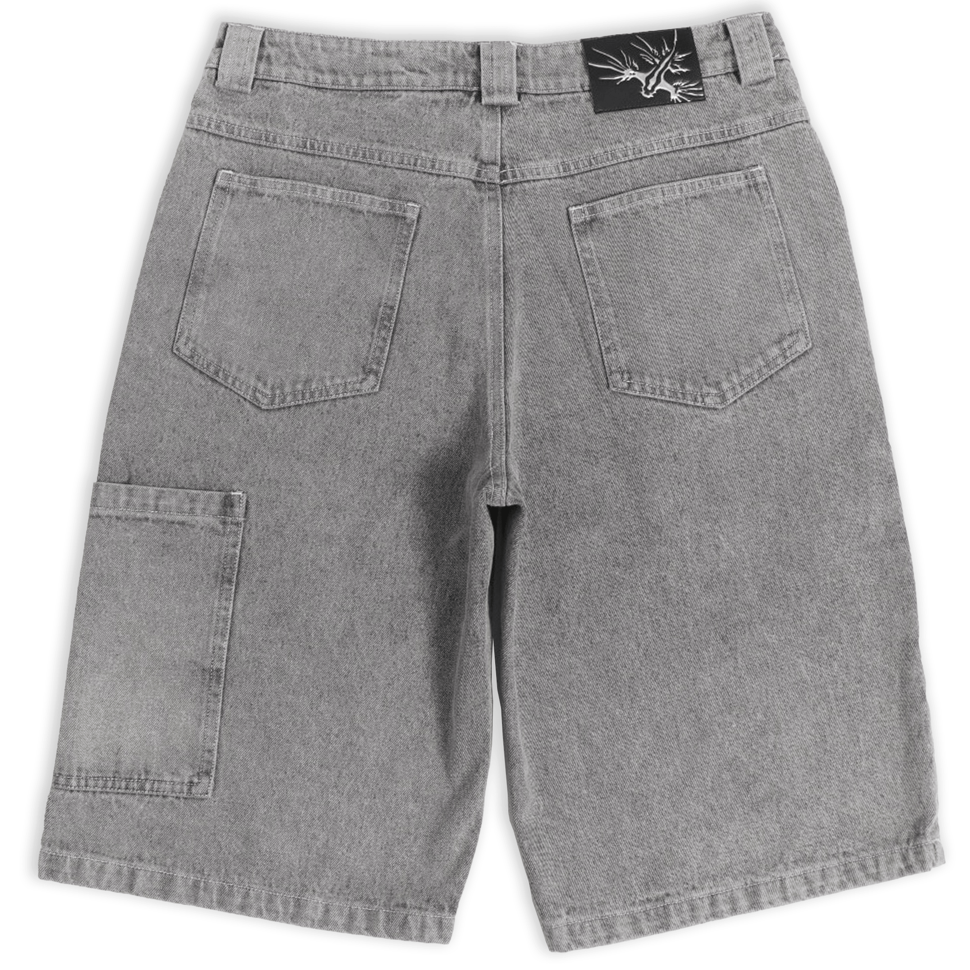 Silver Chrome Jorts - Wear Wojo