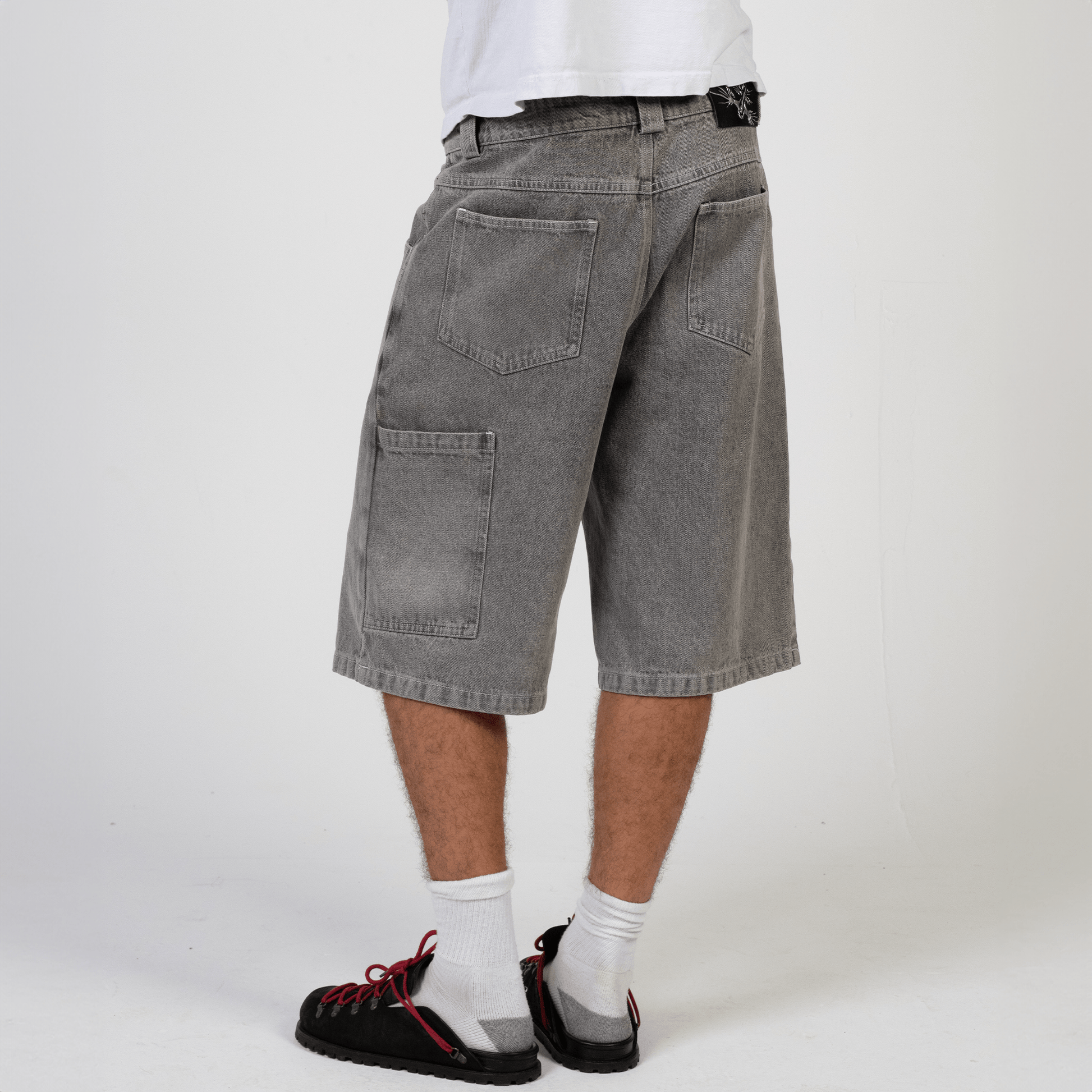 Silver Chrome Jorts - Wear Wojo