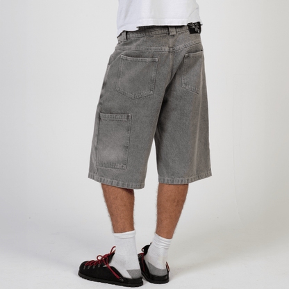Silver Chrome Jorts - Wear Wojo