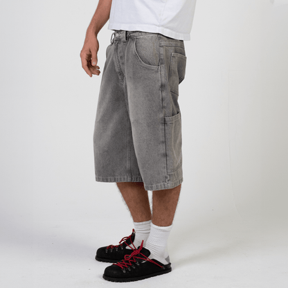 Silver Chrome Jorts - Wear Wojo