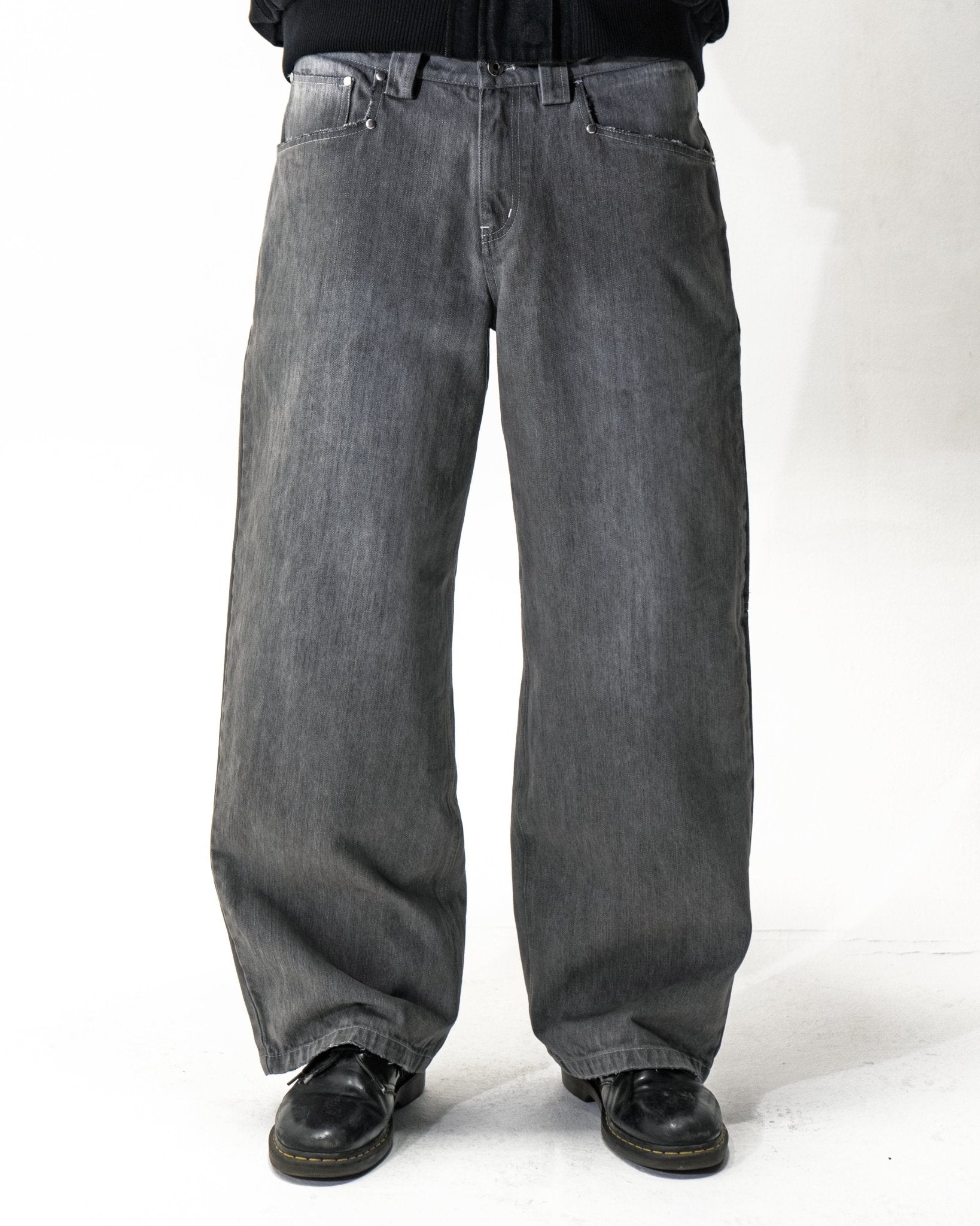 Silver Slub Denim - Wear Wojo