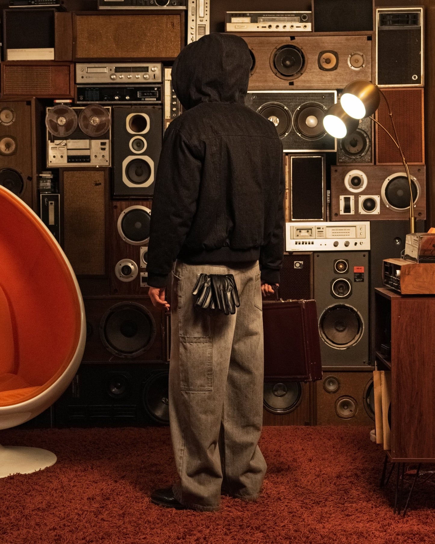 Slub Denim Bomber Jacket - Wear Wojo