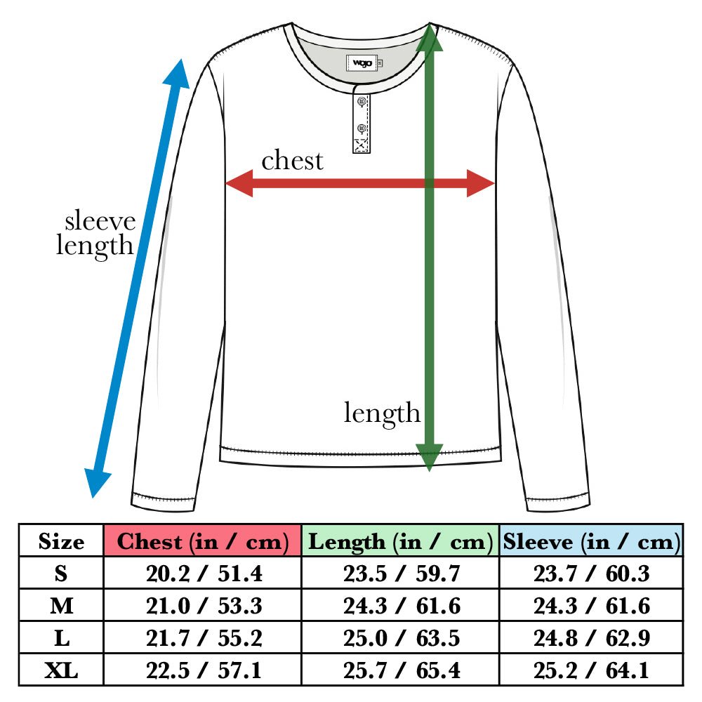 Slub White Henley - Wear Wojo