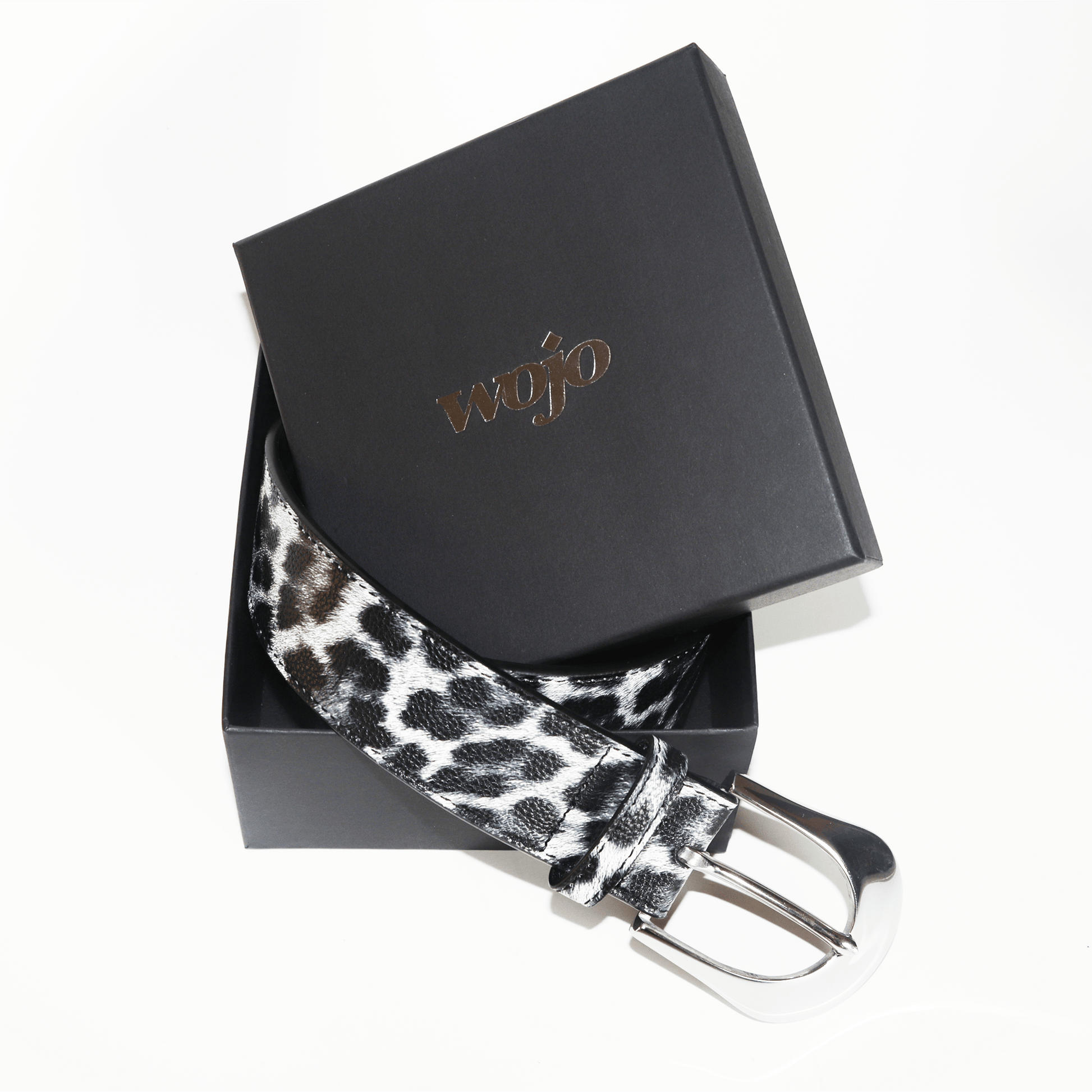 Snow Leopard Belt - Wear Wojo