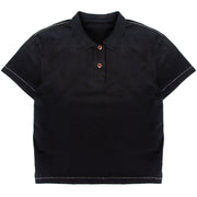 Sunfaded Black Polo