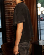 Sunfaded Black Tee - Wear Wojo