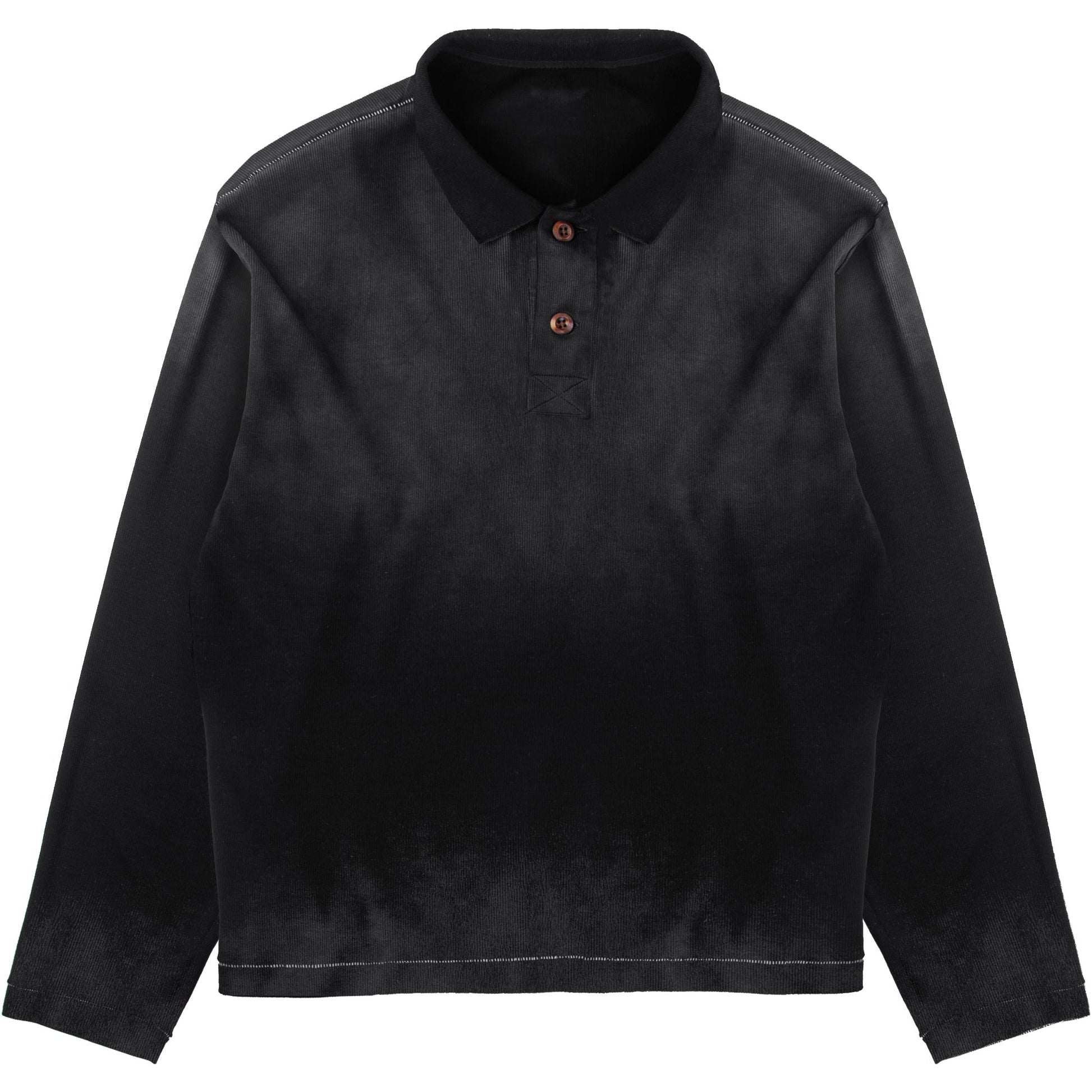 Sunfaded Longsleeve Polo - Wear Wojo