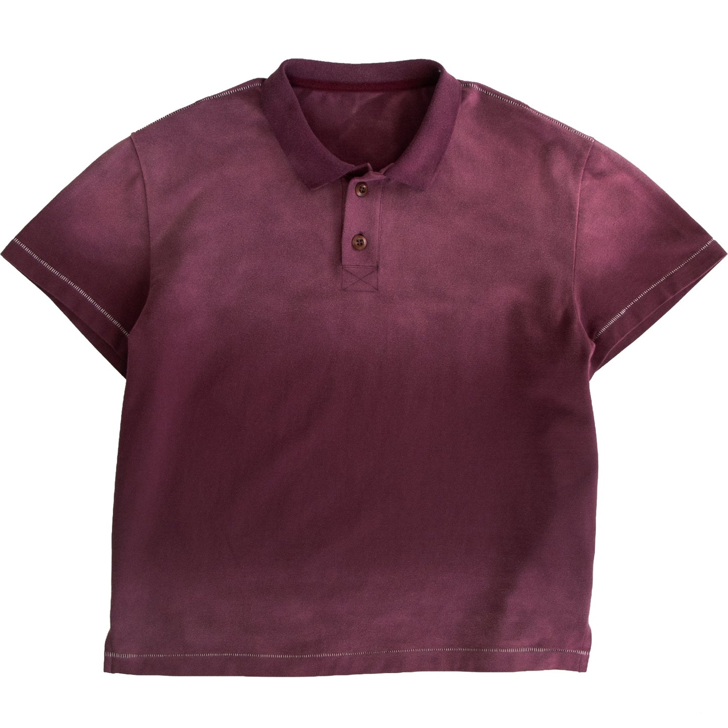 Sunfaded Red Polo - Wear Wojo