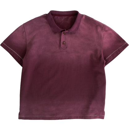 Sunfaded Red Polo - Wear Wojo