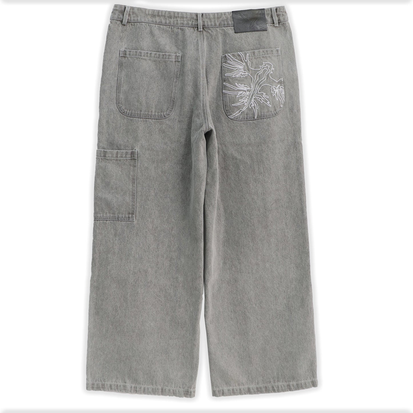 Sunfaded Silver Glaucus Denim - Wear Wojo