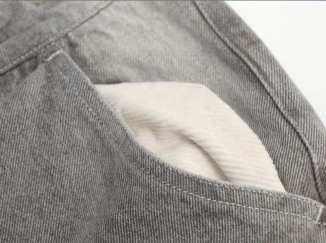 Sunfaded Silver Glaucus Denim - Wear Wojo