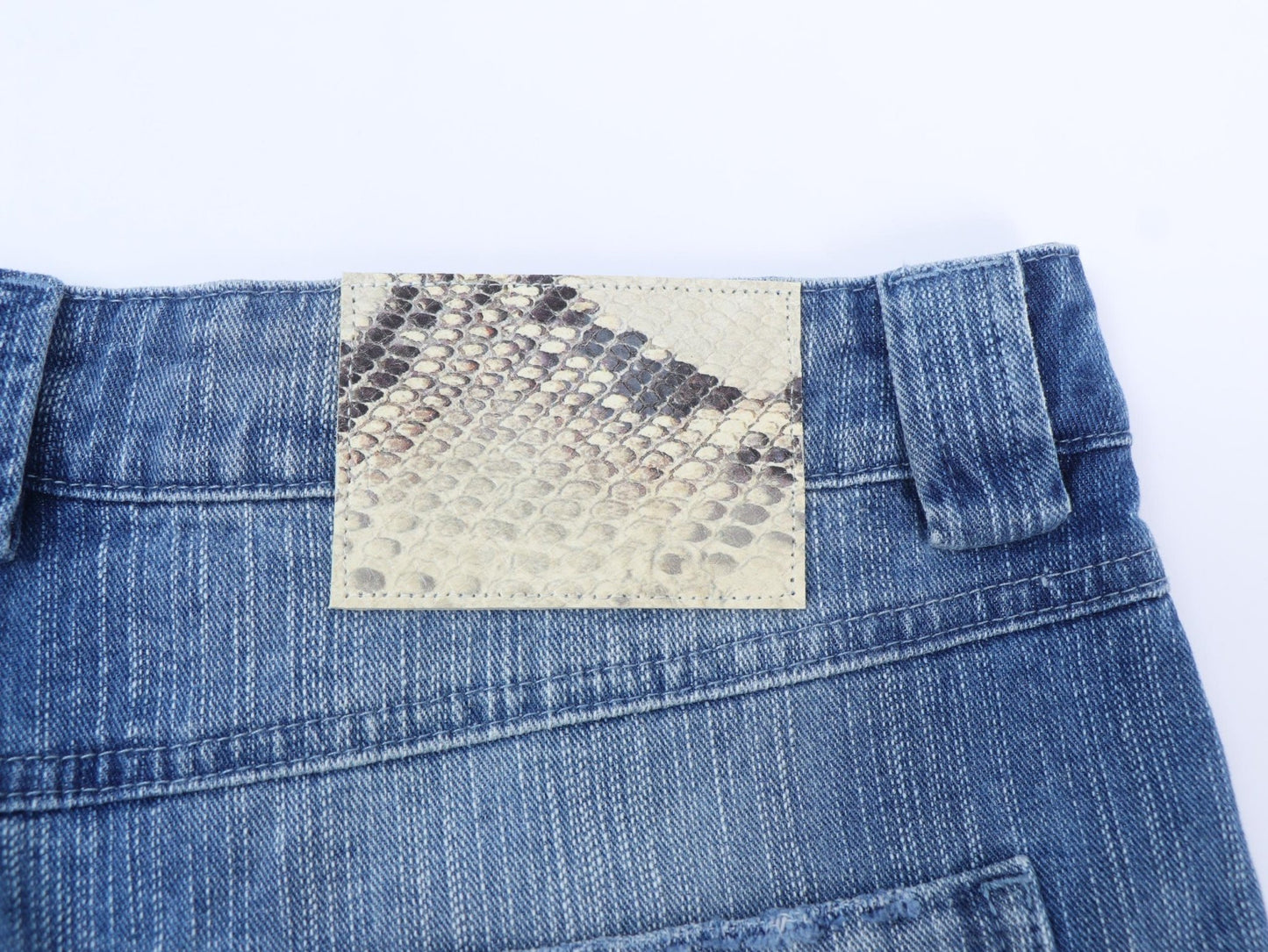 Vintage Blue Slub Denim - Wear Wojo