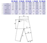 White Corduroy Skate Pants - Wear Wojo