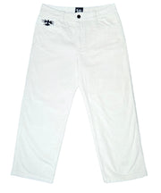White Corduroy Skate Pants - Wear Wojo