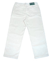 White Corduroy Skate Pants - Wear Wojo